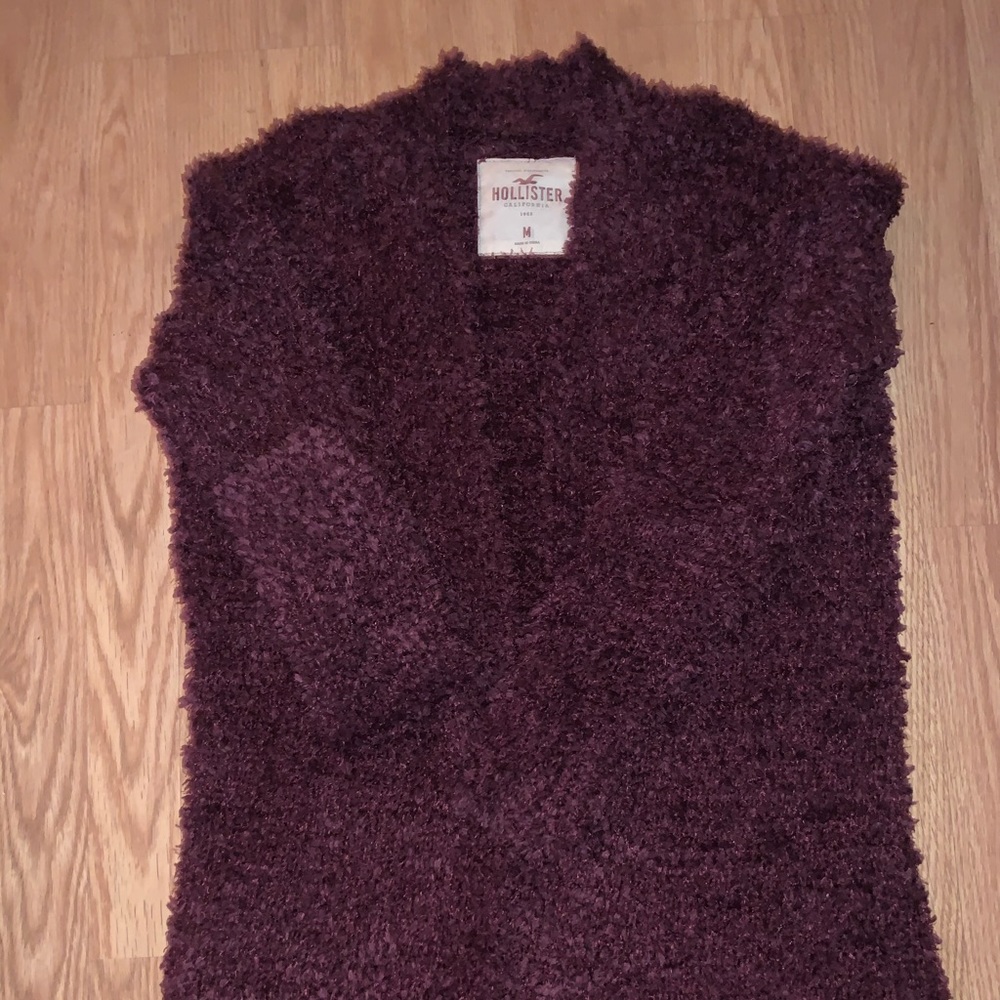 Hollister Oversized Furry Cardigan